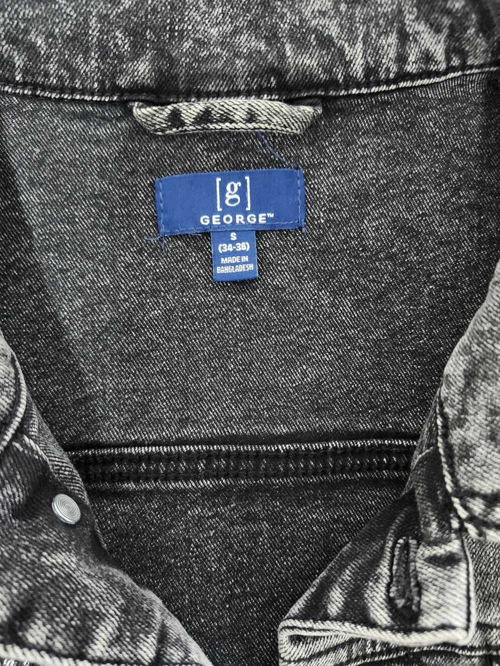 George Gray Washed Denim Jacket